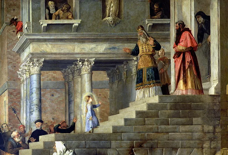 Presentation of the Virgin by Titian